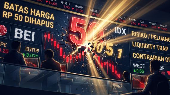 Batas Harga Saham Rp50 Dihapus: Jebakan Likuiditas atau Peluang Emas Contrarian?